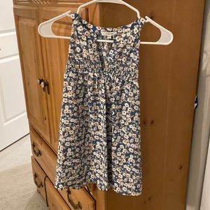 Floral tank top